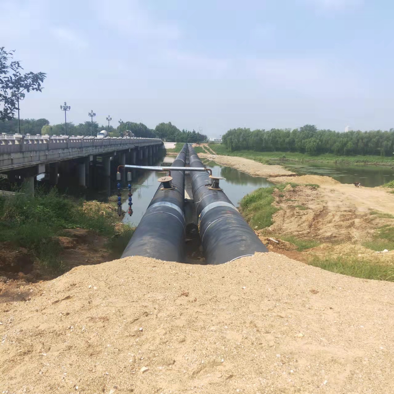 伊犁管道长距离内部除垢输油管道清洗